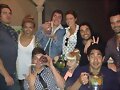 Amy Ruffle con su novio Lincoln Younes