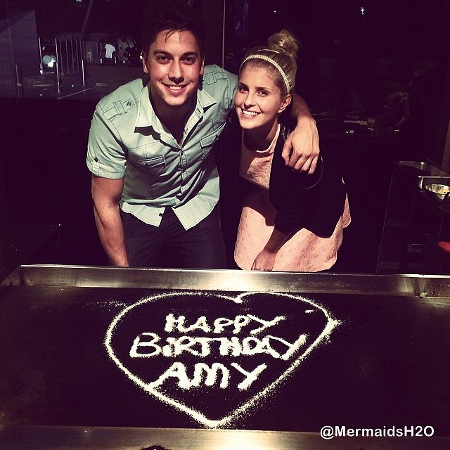 Amy Ruffle con su novio Lincoln Younes