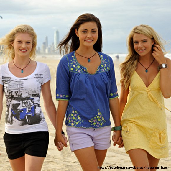 Rikki Cleo y Bella en la playa