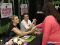 Lucy Fry &amp; Dominic Sherwood Meet Fans New Jersey