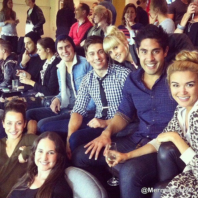 Amy Ruffle con su novio Lincoln Younes
