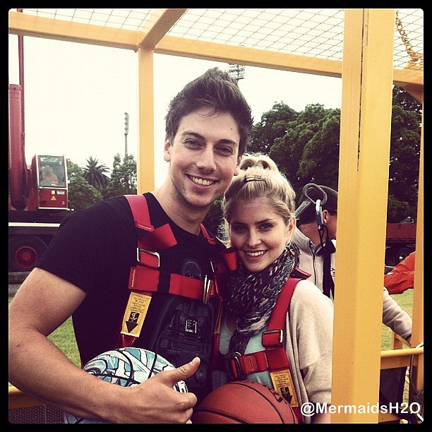 Amy Ruffle con su novio Lincoln Younes