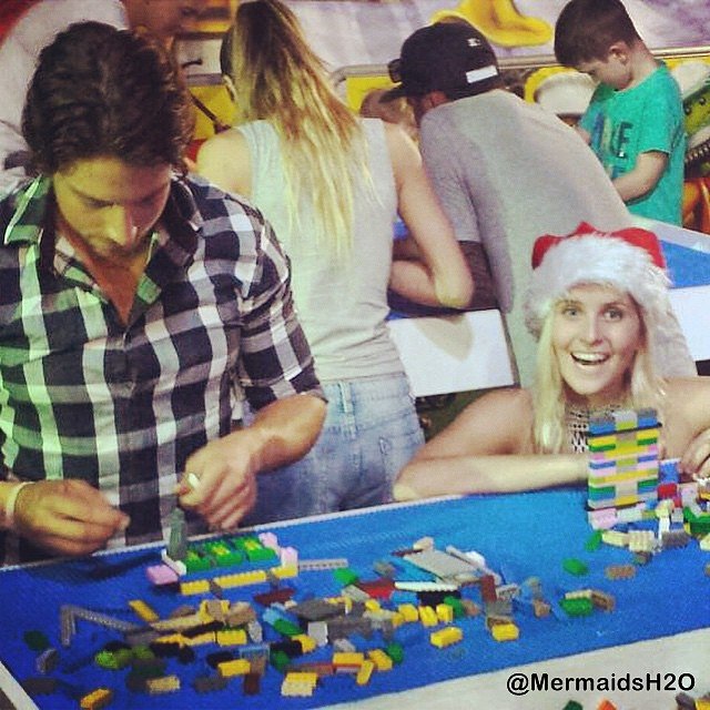 Amy Ruffle con su novio Lincoln Younes