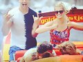 Amy Ruffle con su novio Lincoln Younes