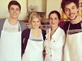 Amy Ruffle con su novio Lincoln Younes