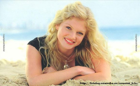 Rikki en la playa