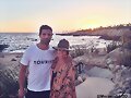Allie Bertram con su novio Andrew Cogliano