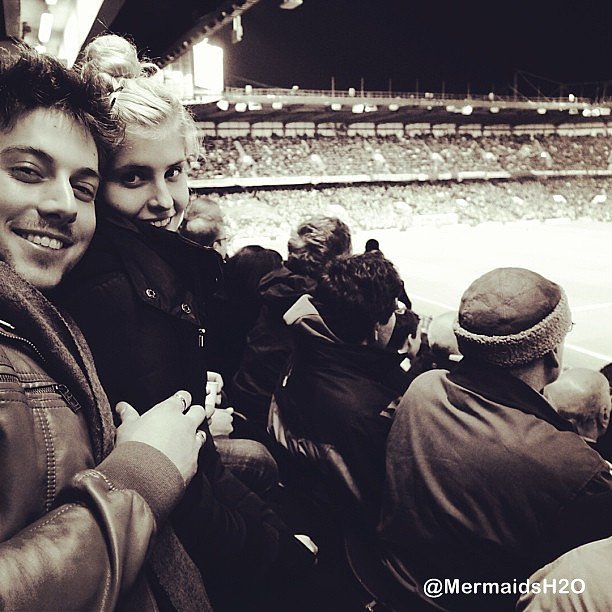 Amy Ruffle con su novio Lincoln Younes