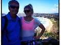 Amy Ruffle con su padre