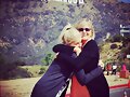 Amy Ruffle con su madre Annette Ruffle