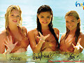 Poster Rikki Cleo y Bella con sus autografos