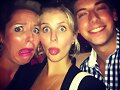 Amy Ruffle con su novio Lincoln Younes