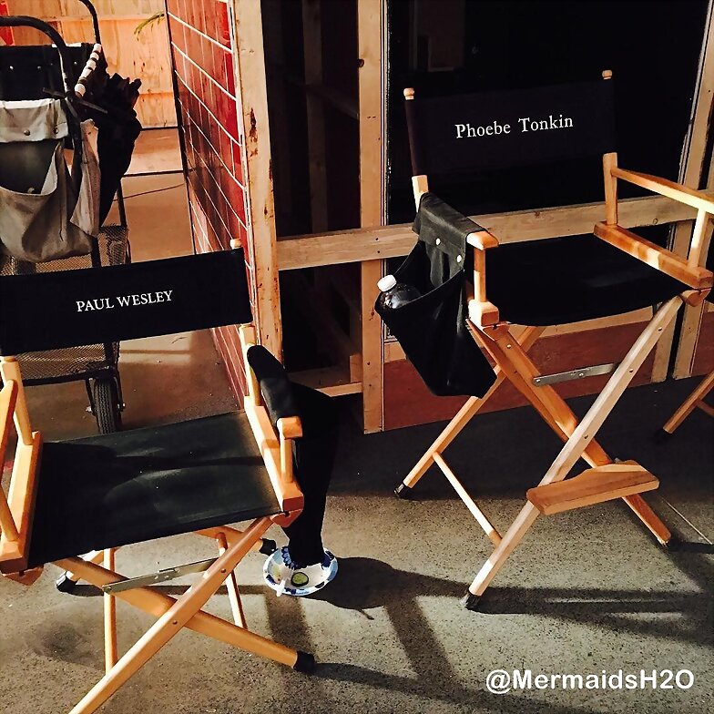 Behind the scenes Phoebe Tonkin en The Originals