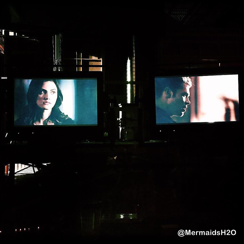 Behind the scenes Phoebe Tonkin en The Originals