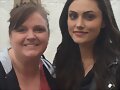 Behind the scenes Phoebe Tonkin en The Originals