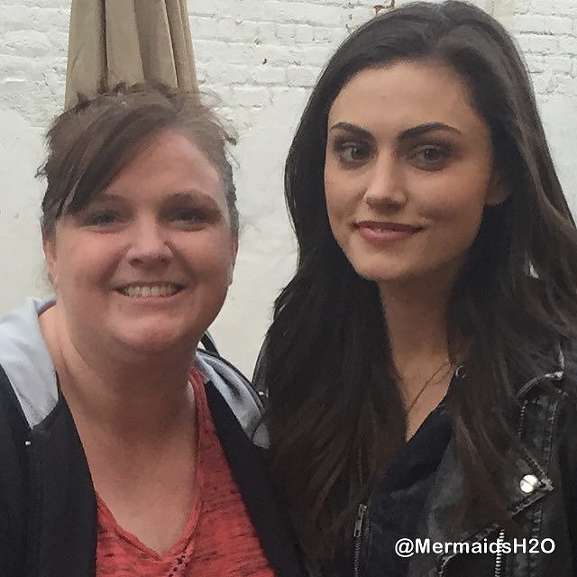 Behind the scenes Phoebe Tonkin en The Originals