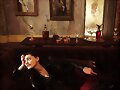 Behind the scenes Phoebe Tonkin en The Originals