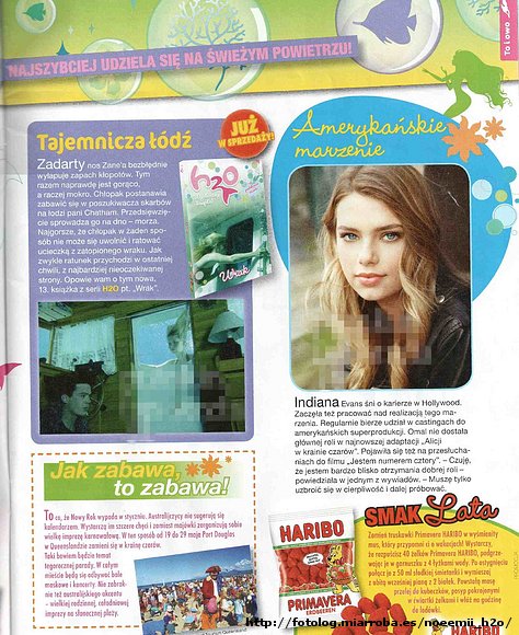 Revista H2O en otro país