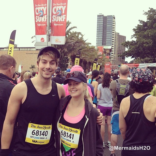 Amy Ruffle con su novio Lincoln Younes