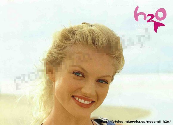 Rikki en la playa