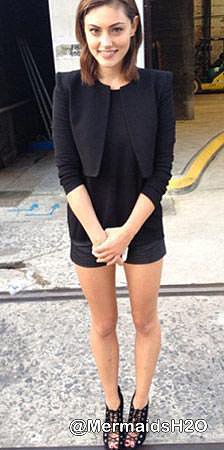 Phoebe Tonkin - Alex Perry @ MBFW Australia 2013