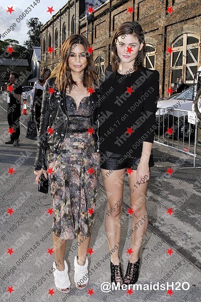 Phoebe Tonkin - Alex Perry @ MBFW Australia 2013