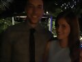 Amy Ruffle con su novio Lincoln Younes