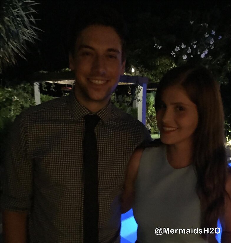 Amy Ruffle con su novio Lincoln Younes