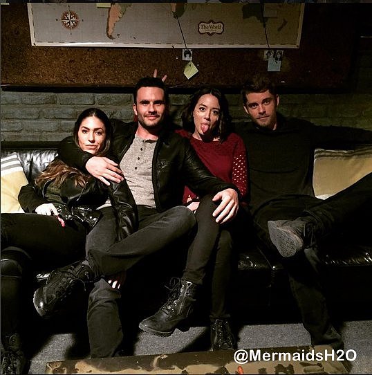 Luke Mitchell en la serie Agents of SHIELD