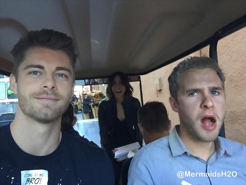 Luke Mitchell en la serie Agents of SHIELD