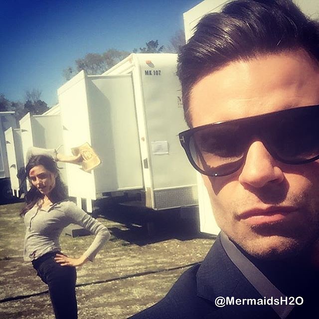 Behind the scenes Phoebe Tonkin en The Originals