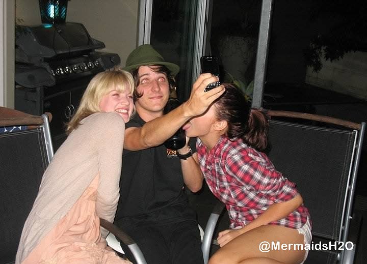 Cariba Heine y el hermano de Jamie Timony 2011