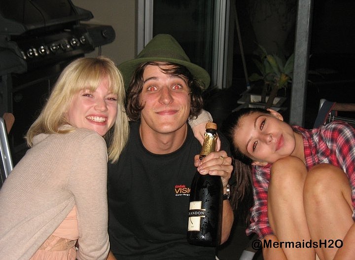 Cariba Heine y el hermano de Jamie Timony 2011