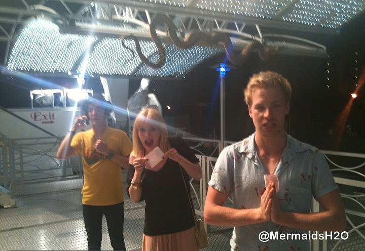 Cariba Heine & Angus McLaren en 2011