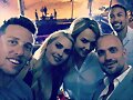 Claire Holt, Matt Kaplan, Arielle Kebbel en Paris