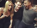Behind the scenes Claire Holt en The Originals
