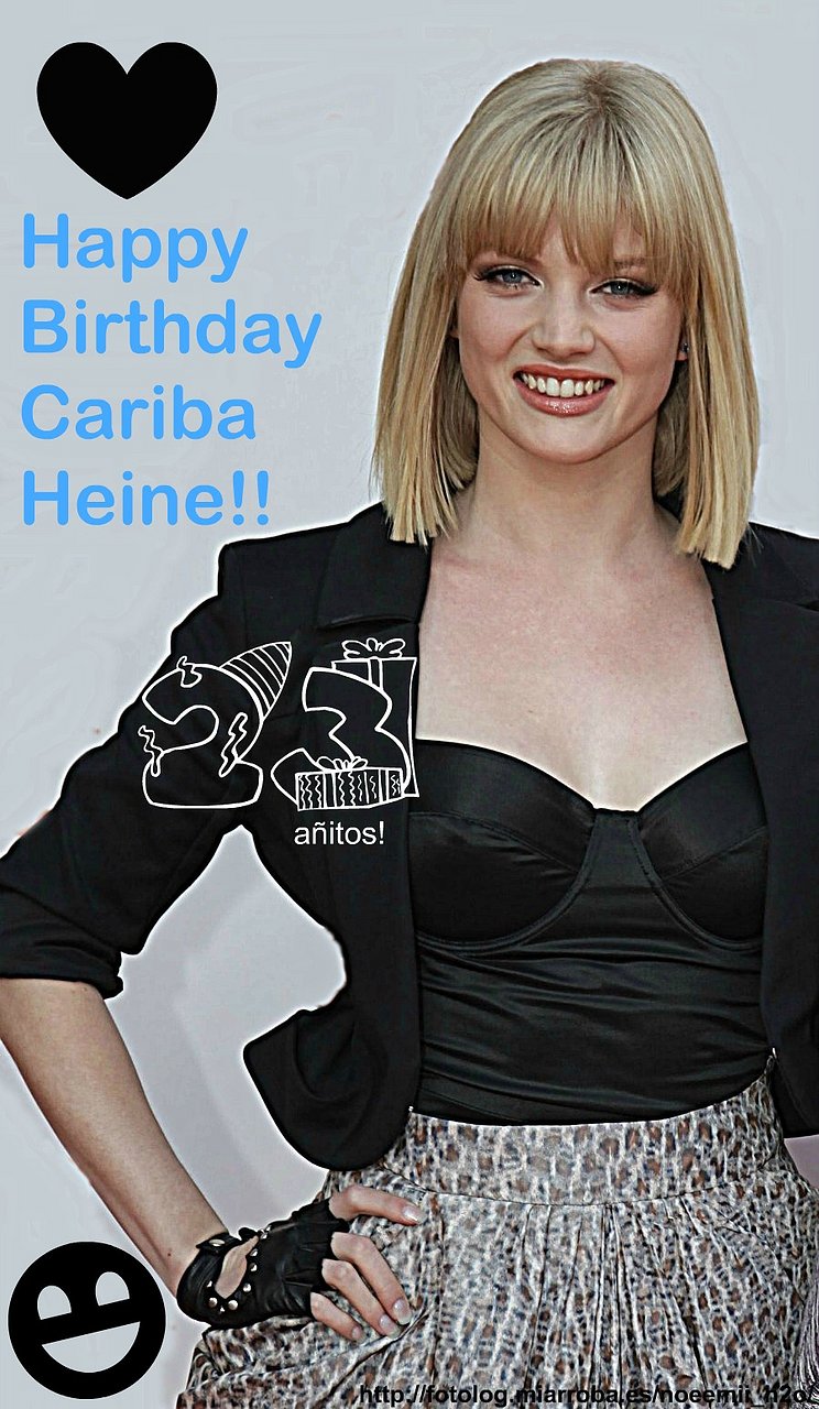 Happy Birthday Cariba Heine! :D