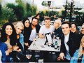 Claire Holt con amigos en Los Angeles