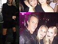 Claire Holt con amigos en Los Angeles