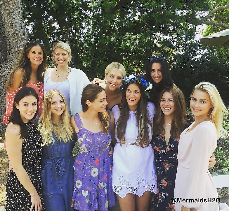 Claire Holt -baby shower de una amiga Santa Monica