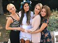 Claire Holt -baby shower de una amiga Santa Monica