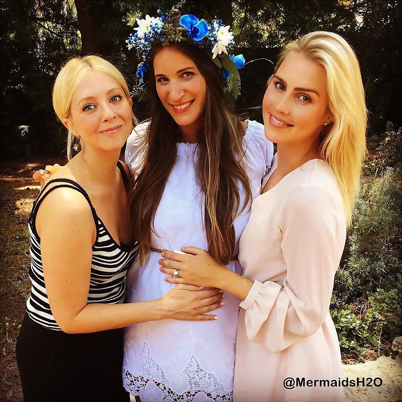 Claire Holt -baby shower de una amiga Santa Monica