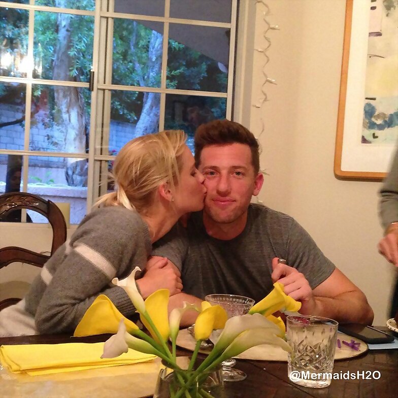 Claire Holt y su esposo Matt Kaplan