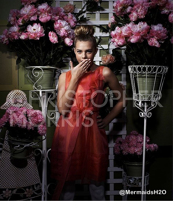 Indiana Evans photoshoot Christopher Morris (2008)