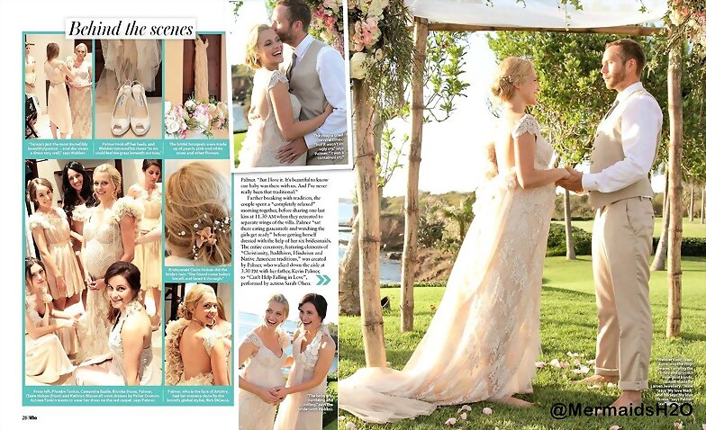 Phoebe Tonkin en la boda de Teresa Palmer | 2013
