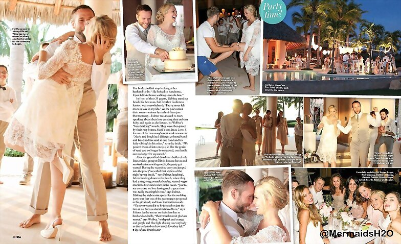 Phoebe Tonkin en la boda de Teresa Palmer | 2013