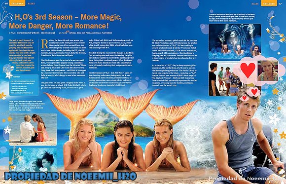 Cartel H2O 3ª temporada