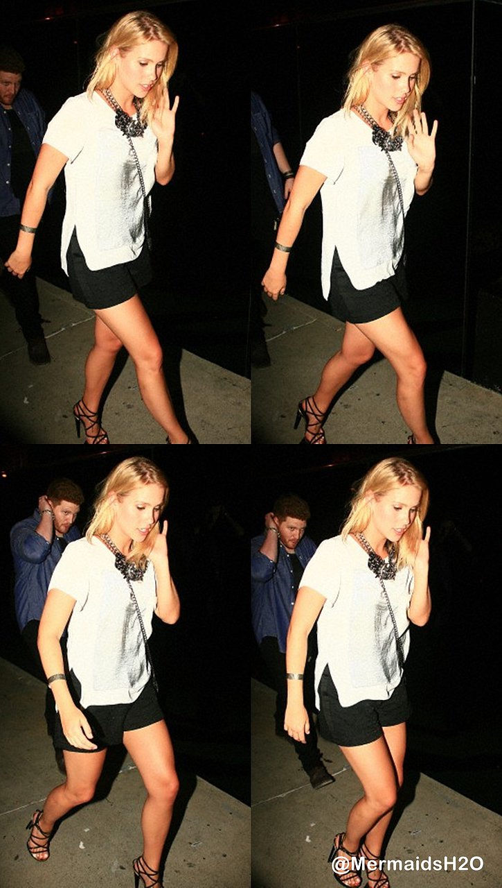 Claire Holt club hopping in Beverly Hills-May 2013