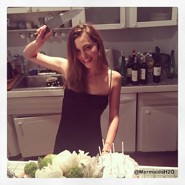 Phoebe Tonkin - 27th birthday party (July 9, 2016)