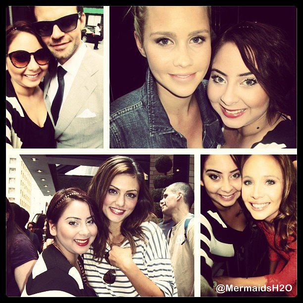 Phoebe & Claire- CW Upfronts in NYC (May 16, 2013)